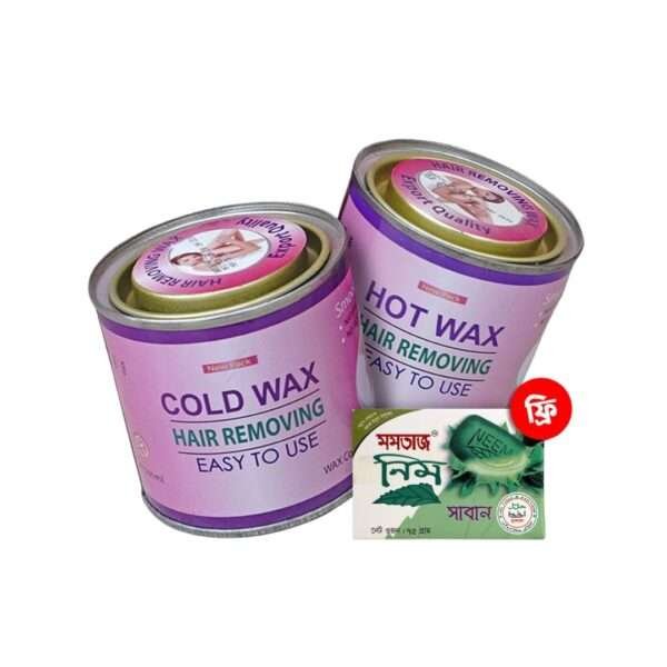 Cold Wax 200gm With Free 75gm Mumtaz Neem Soap