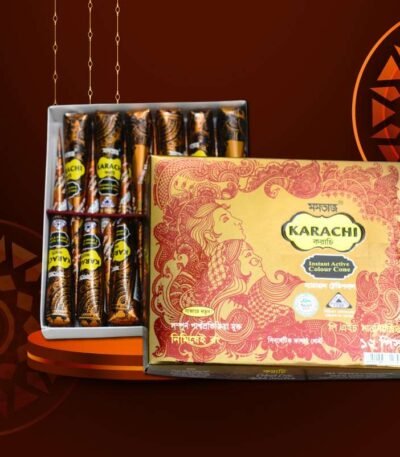 Karachi Cone Mehedi Dozen Box 1