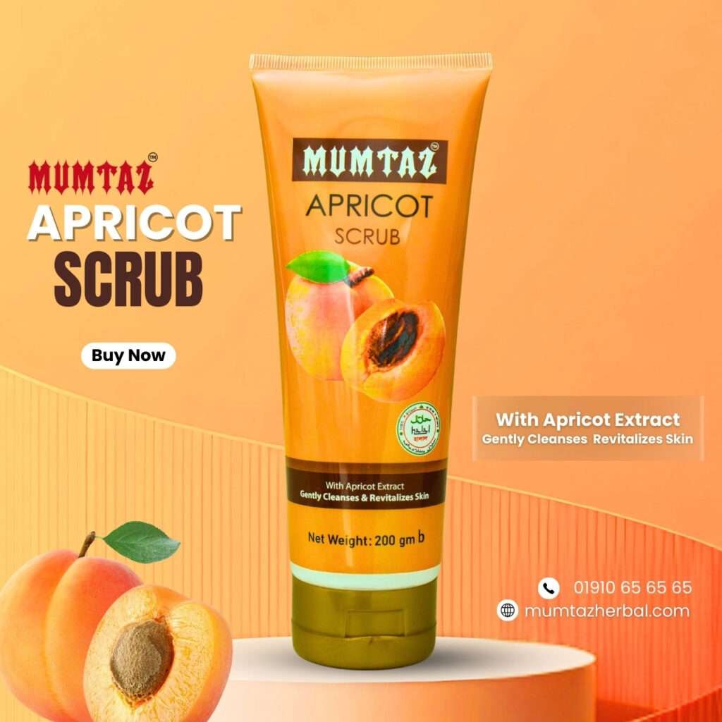 Mumtaz Apricot Scrub Tube