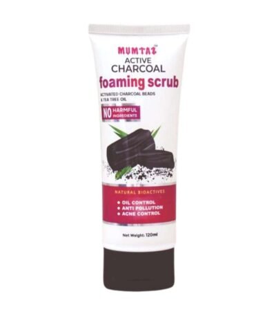 Mumtaz Charcoal Foaming Scrub