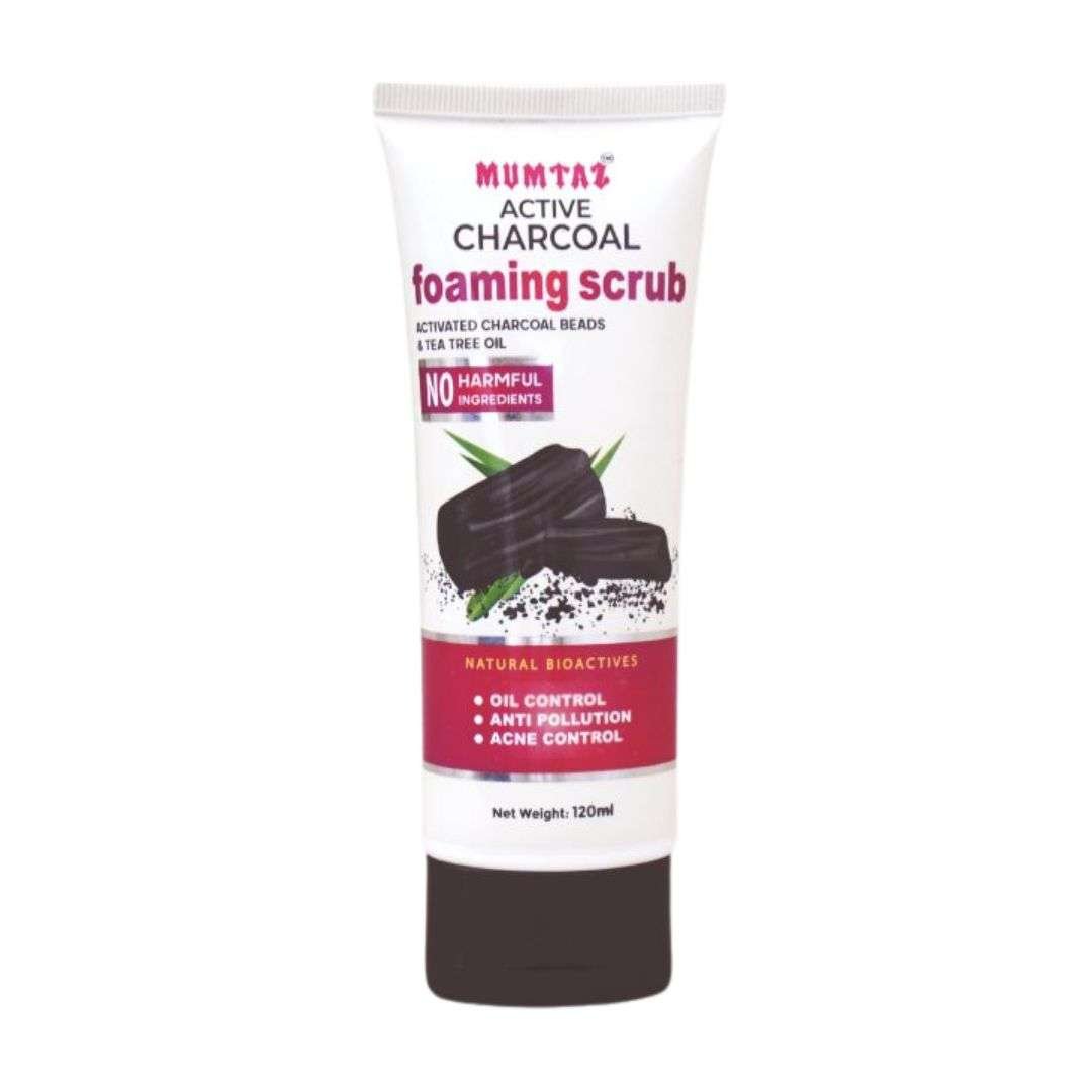 Mumtaz Charcoal Foaming Scrub