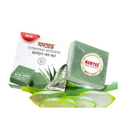 Mumtaz Handmade Bath Bar Aloe Vera Natural