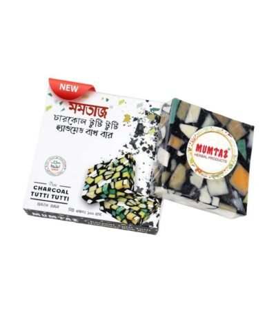 Mumtaz Handmade Bath Bar Charcoal Tutti Tutti