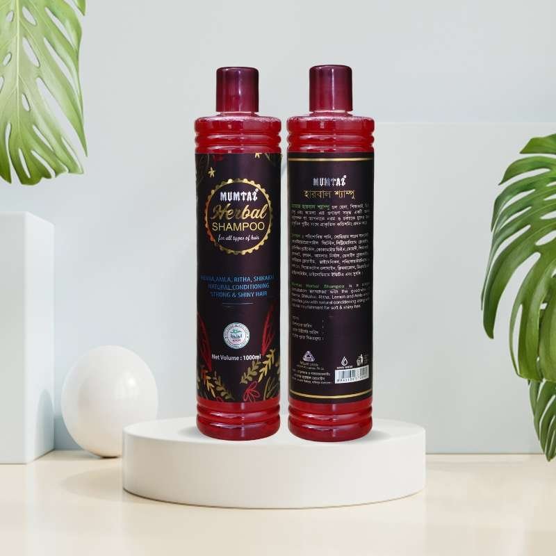 Mumtaz Natural Shampoo – 1 Liter
