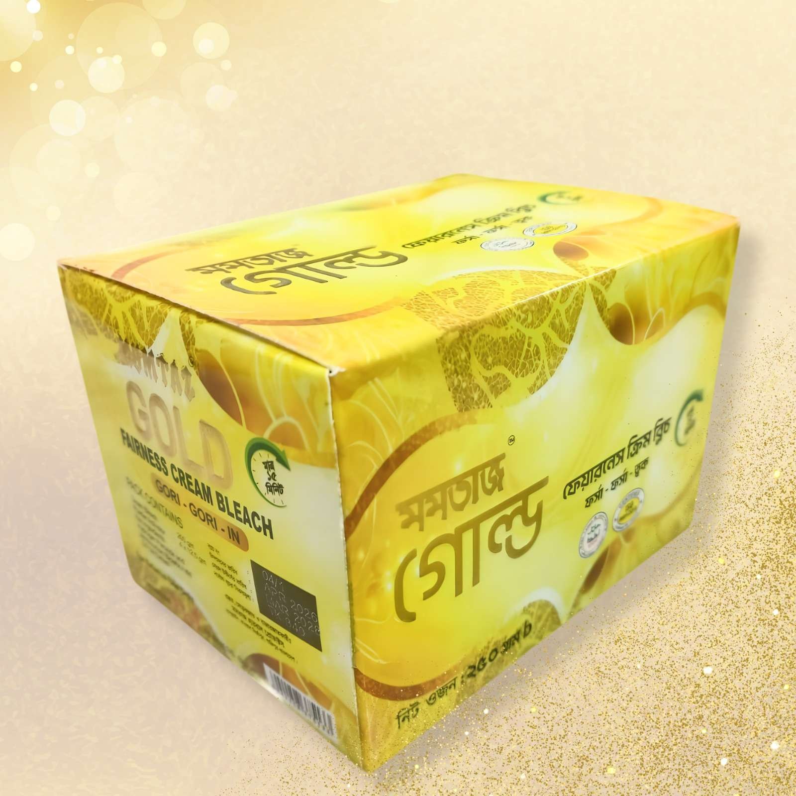 Mumtaz Gold Bleach – 250gm