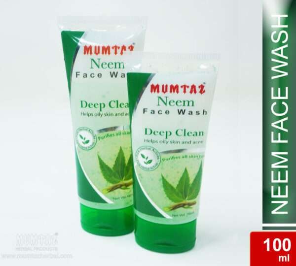 mumtaz neem face wash 100ml